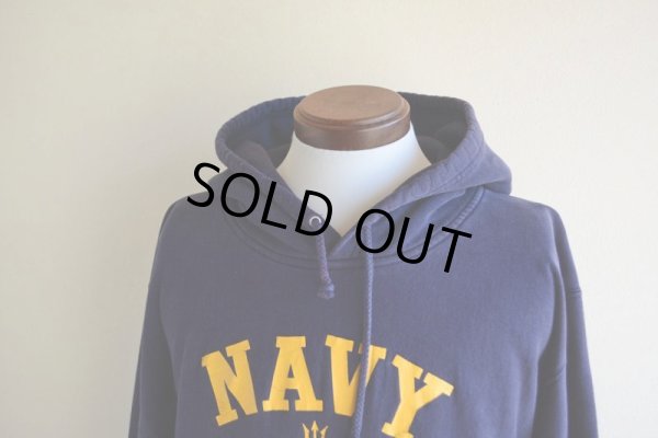 画像6: 1990s〜 MV SPORT PRO-WEAVE US.NAVYロゴ リバースウィーブパーカー　 表記XL 