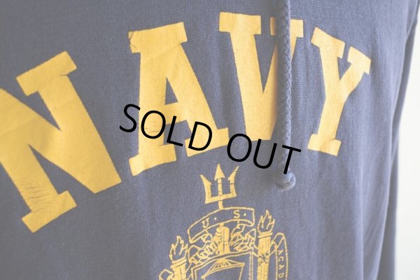 画像8: 1990s〜 MV SPORT PRO-WEAVE US.NAVYロゴ リバースウィーブパーカー　 表記XL 