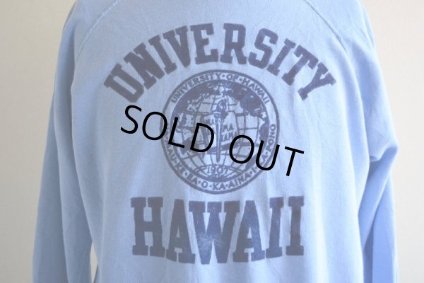 画像6: 1980s フロッキーカレッジスウェット  実寸M