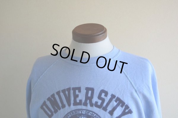 画像5: 1980s フロッキーカレッジスウェット  実寸M