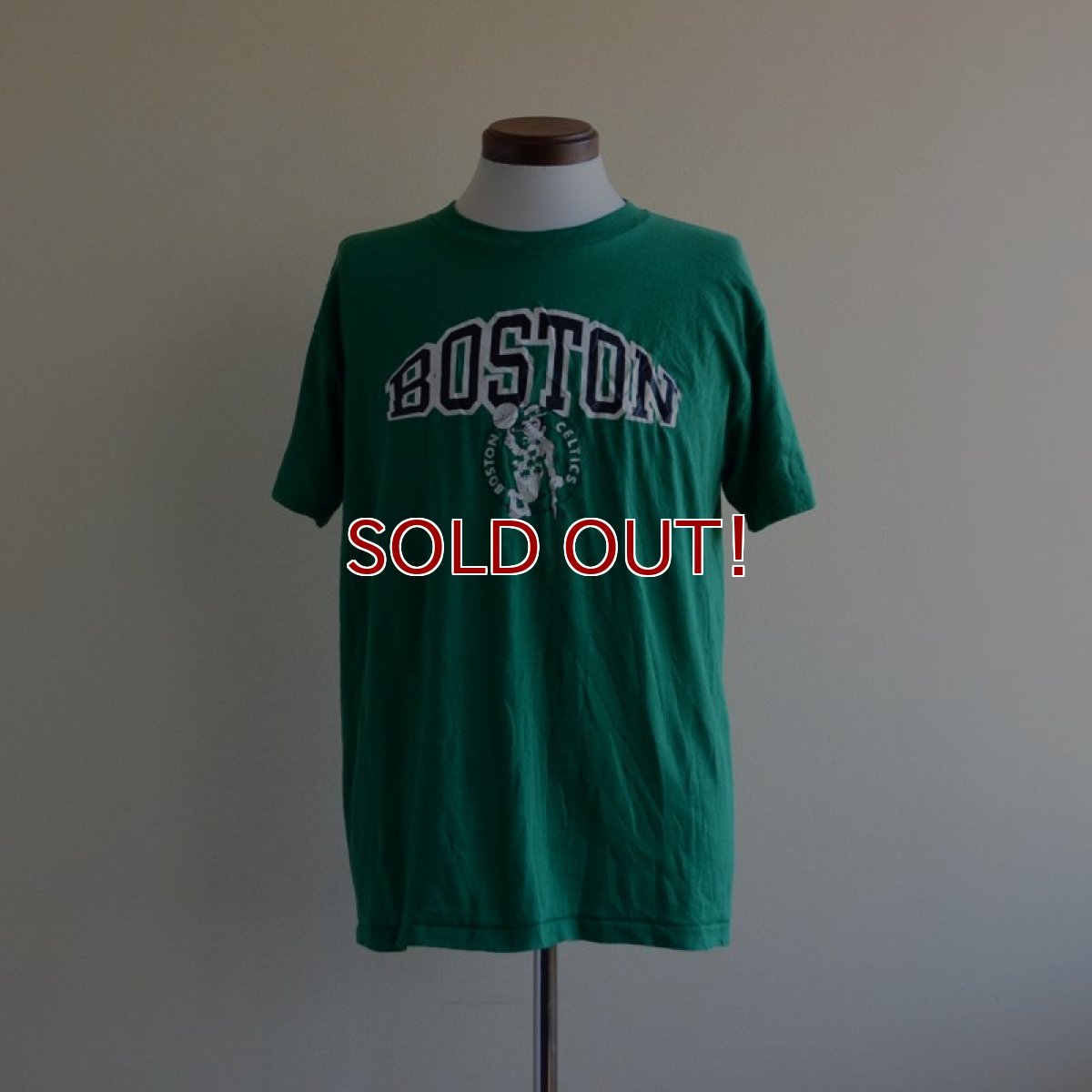 画像1: 1980s Champion BOSTON CELTICS プリントTシャツ　 表記XL  (1)