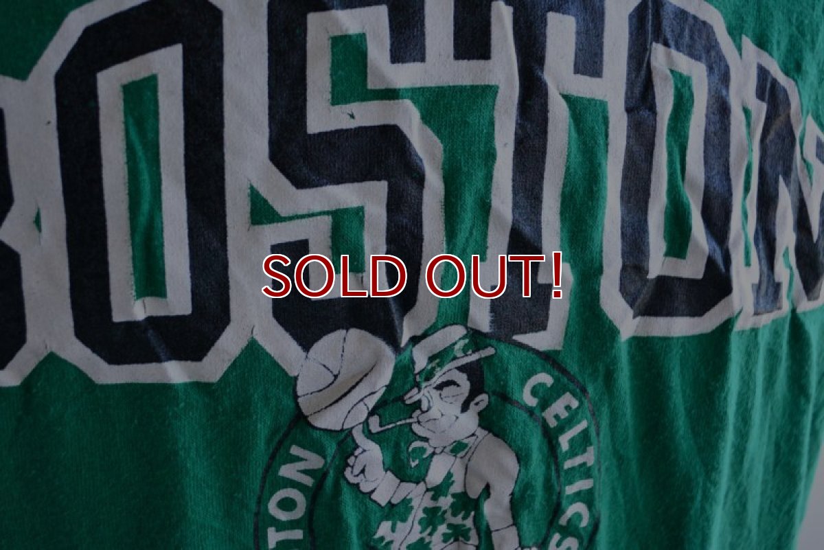 画像9: 1980s Champion BOSTON CELTICS プリントTシャツ　 表記XL  (9)