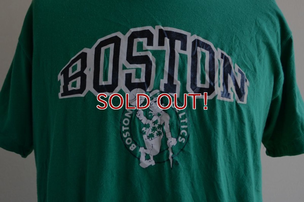 画像8: 1980s Champion BOSTON CELTICS プリントTシャツ　 表記XL  (8)