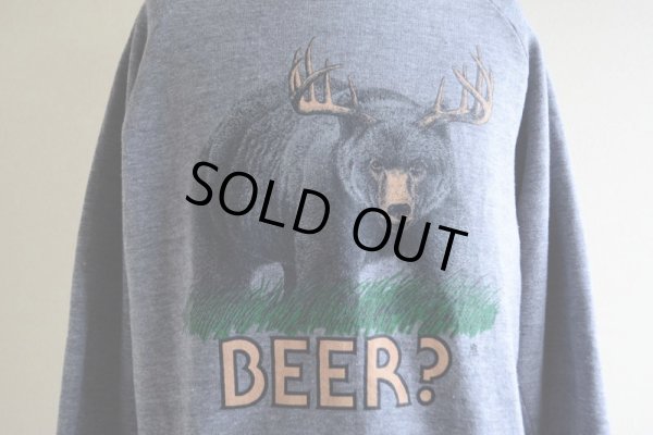 画像7: 1980s BEER? スウェット　 表記L 