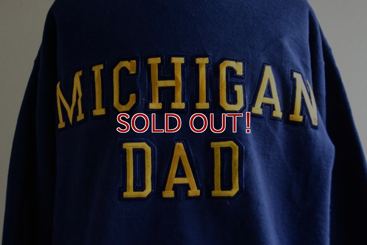 画像7: 1990s MICHIGAN DAD カレッジスウェット　 表記L  (7)