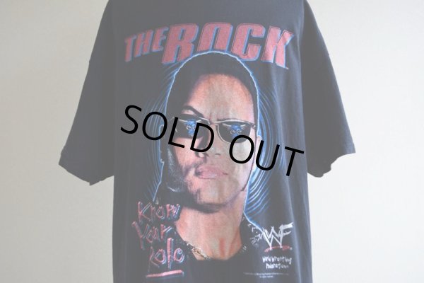 画像7: 2000s WWF THE ROCK プロレスTシャツ  表記XL