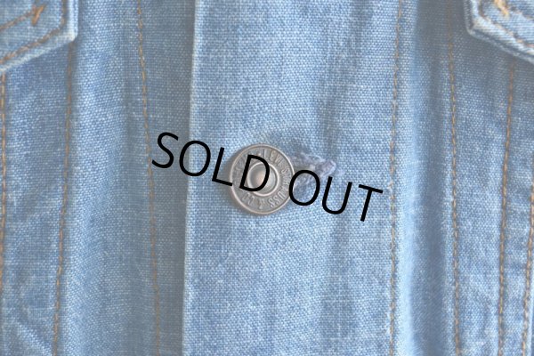 画像9: 1970s LEVI'S 70505-2415 シャンブレーGジャン　 オレンジタブビッグE　 表記M 