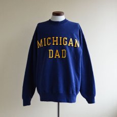 画像1: 1990s MICHIGAN DAD カレッジスウェット　 表記L  (1)
