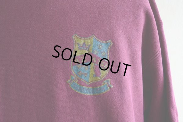 画像7: 1990s Lee CROSS GRAIN リバースウィーブスウェット  バックプリントあり  表記XL