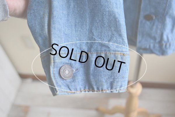 画像17: 1970s LEVI'S 70505-2415 シャンブレーGジャン　 オレンジタブビッグE　 表記M 