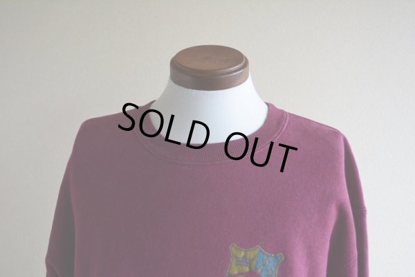 画像6: 1990s Lee CROSS GRAIN リバースウィーブスウェット  バックプリントあり  表記XL