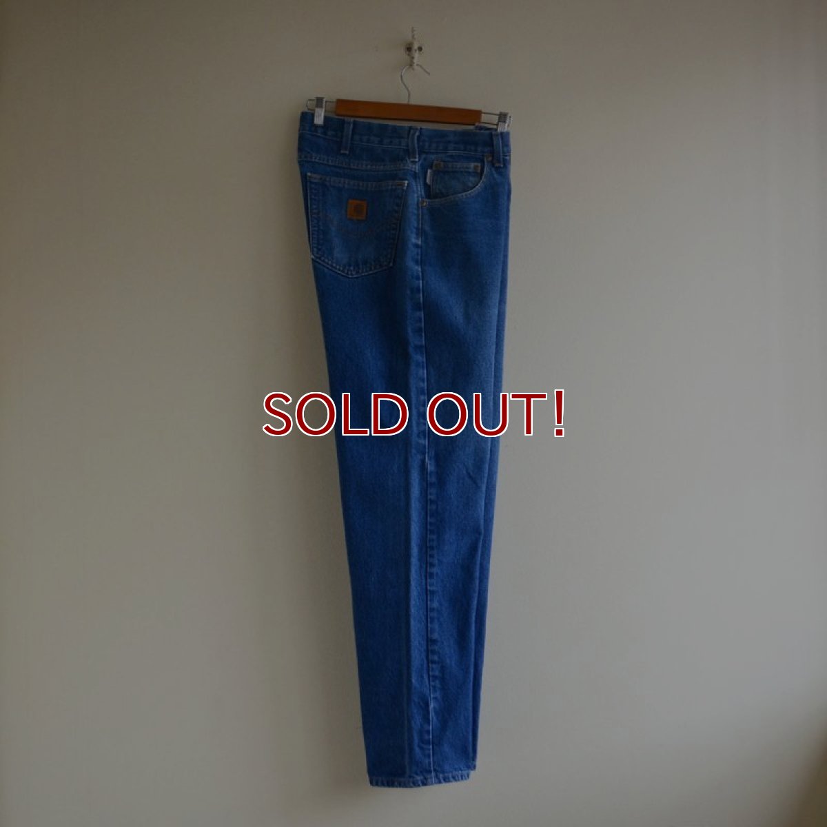 画像3: 1990s Carhartt デニムパンツ　 表記34×32  (3)