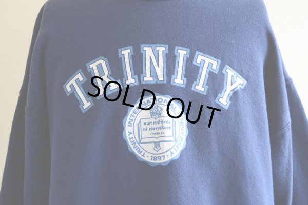 画像7: 1990s TRINITY カレッジスウェット  表記XL