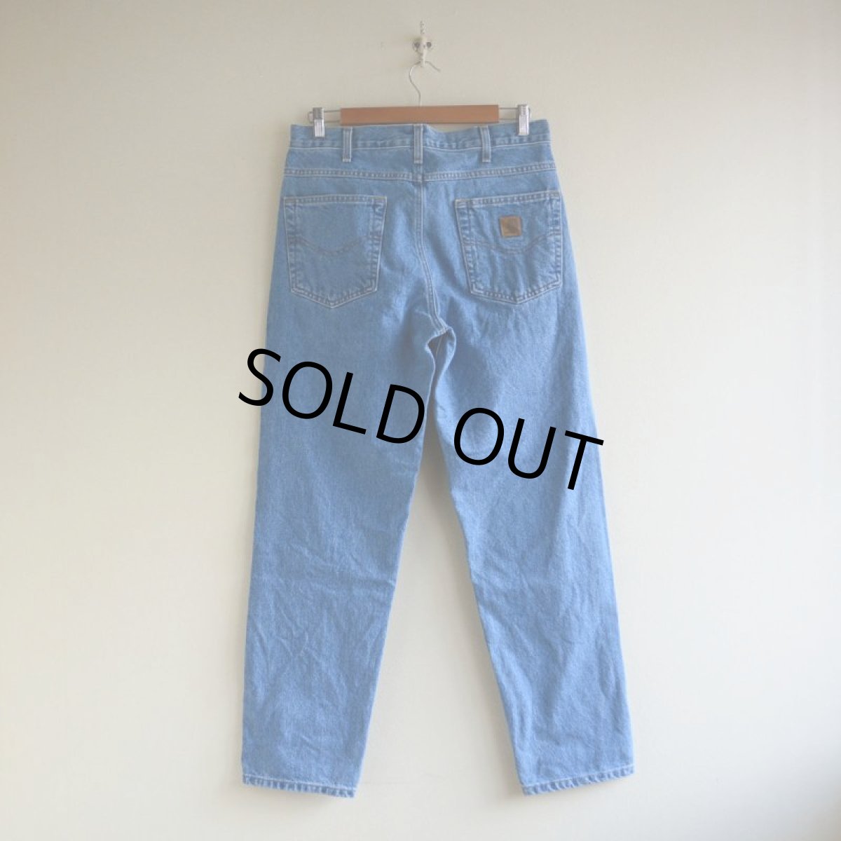 画像2: 1990s Carhartt デニムパンツ　 表記32×30  (2)