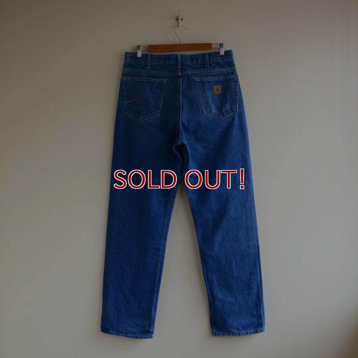 画像2: 1990s Carhartt デニムパンツ　 表記34×32  (2)