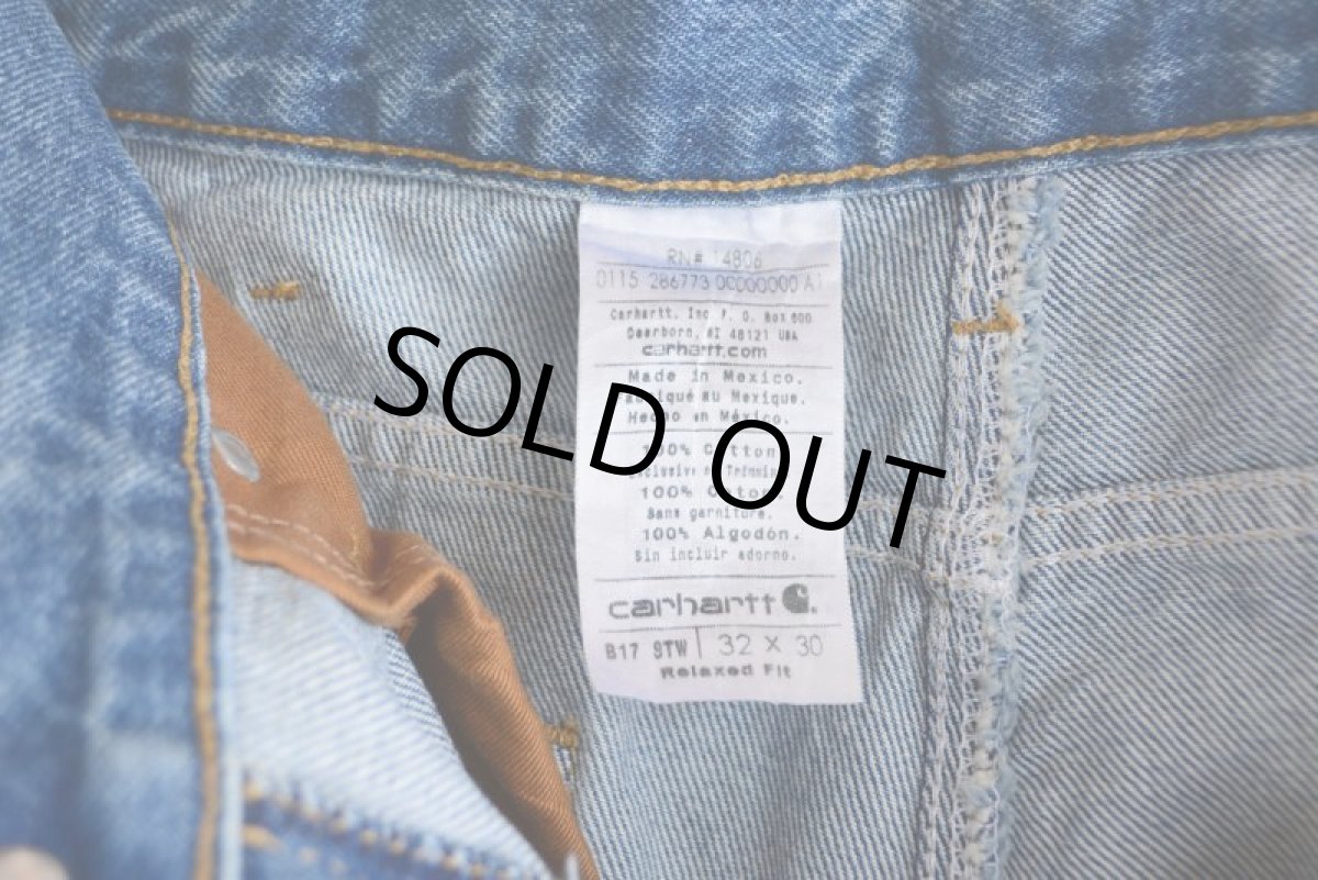 画像4: 1990s Carhartt デニムパンツ　 表記32×30  (4)