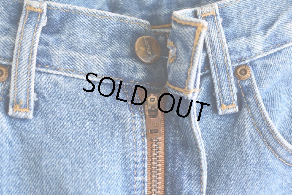 画像6: 1990s Carhartt デニムパンツ　 表記32×30  (6)