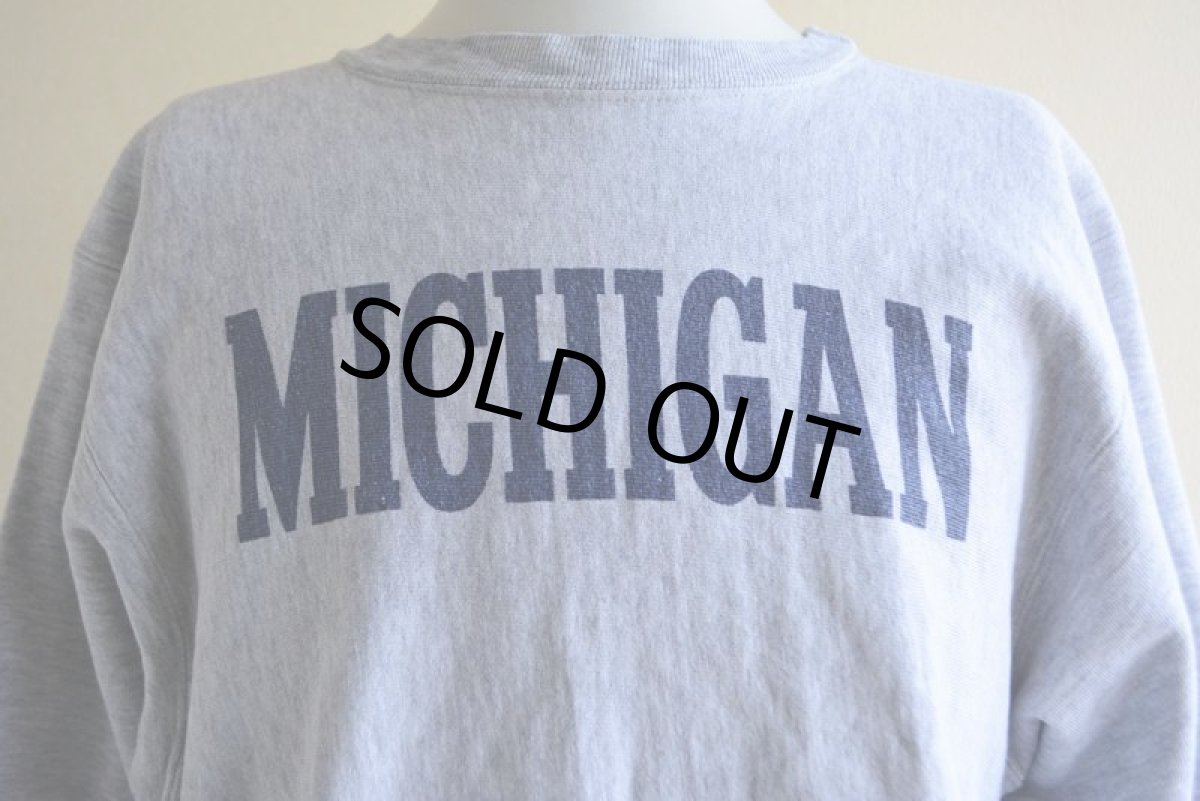 画像8: 1980s Champion リバースウィーブスウェット　 MICHIGAN染み込み　 表記L  (8)