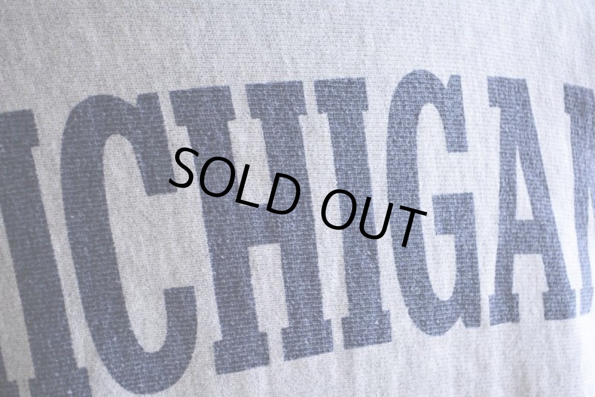 画像9: 1980s Champion リバースウィーブスウェット　 MICHIGAN染み込み　 表記L  (9)