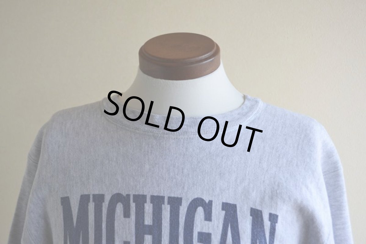 画像7: 1980s Champion リバースウィーブスウェット　 MICHIGAN染み込み　 表記L  (7)