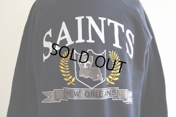 画像7: 1980s〜 NEW ORLEANS SAINTS プリントスウェット　 表記L 