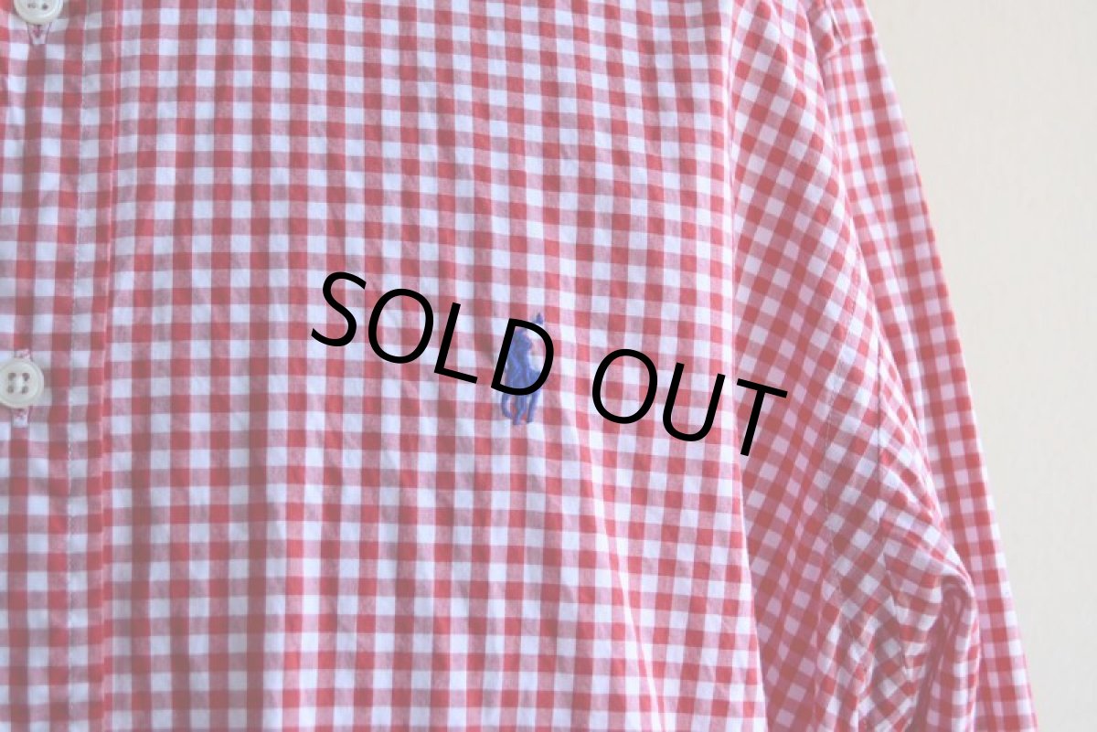 画像7: RalphLauren ボタンダウンシャツ　 ギンガムチェック　 表記XXL  (7)