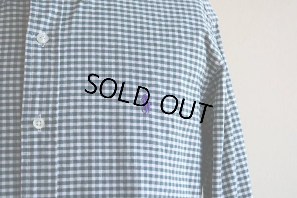 画像7: RalphLauren ボタンダウンシャツ　 ギンガムチェック　 表記M 