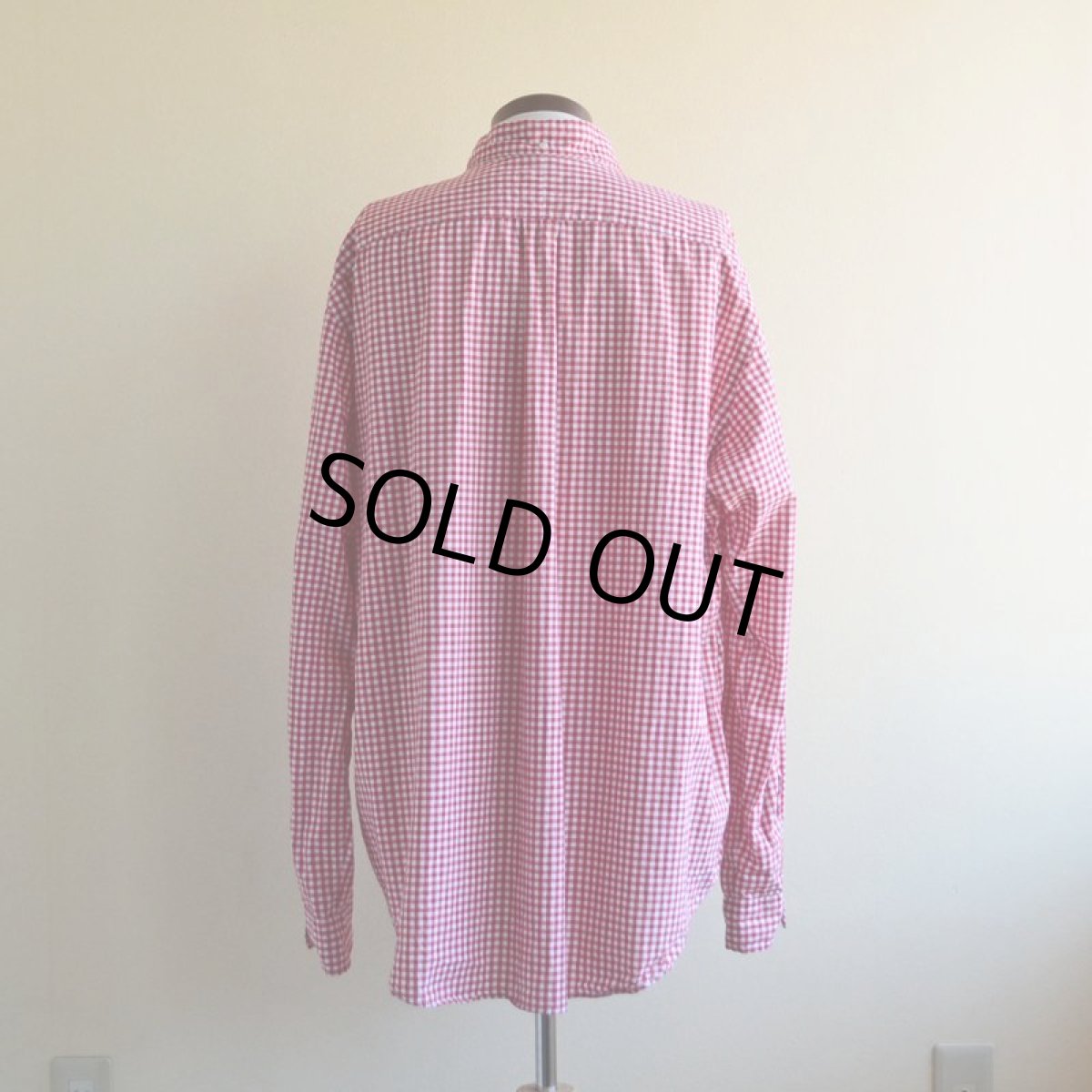 画像3: RalphLauren ボタンダウンシャツ　 ギンガムチェック　 表記XXL  (3)