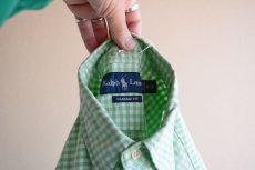 画像5: RalphLauren ボタンダウンシャツ　 ギンガムチェック　 表記S  (5)