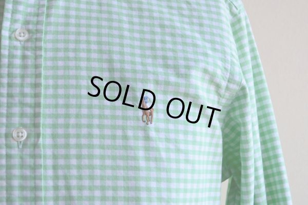 画像7: RalphLauren ボタンダウンシャツ　 ギンガムチェック　 表記S 