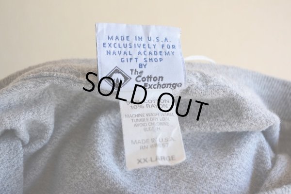 画像6: 1990s The Cotton Exchange US.NAVYロゴ プリントTシャツ　 表記XXL 