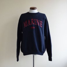 画像1: MARINE DAD 刺繍ロゴスウェット　 表記M  (1)