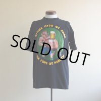 腹わやだげどまだビール飲むのTシャツ　 表記L 