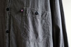 画像8: POLO JEANS Co. ブラックシャンブレーシャツ　 表記XL  (8)