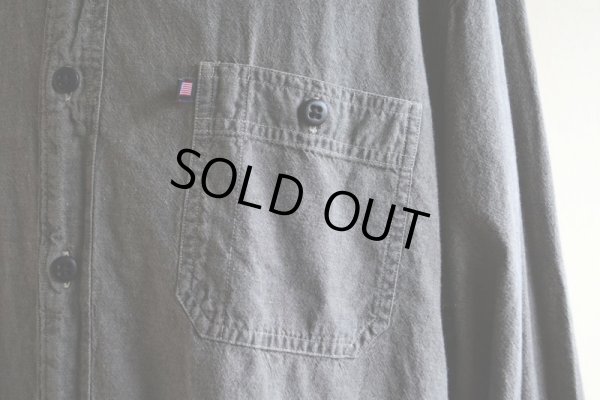 画像8: POLO JEANS Co. ブラックシャンブレーシャツ　 表記XL 