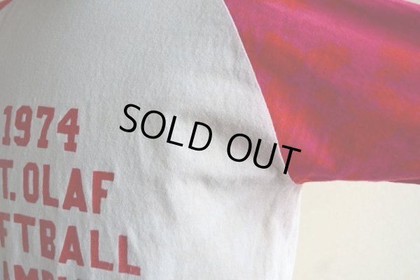 画像17: 1970s RUSSELL ベースボールTシャツ  表記XL