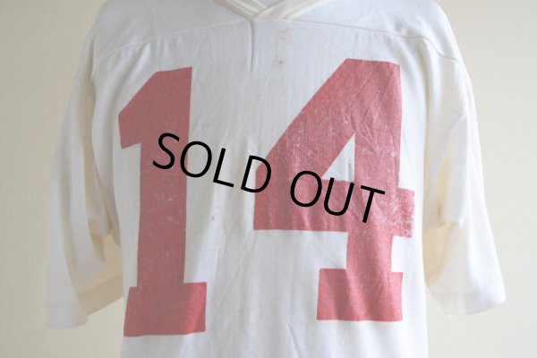 画像8: 1980s Champion ナンバリングフットボールTシャツ　 表記M 