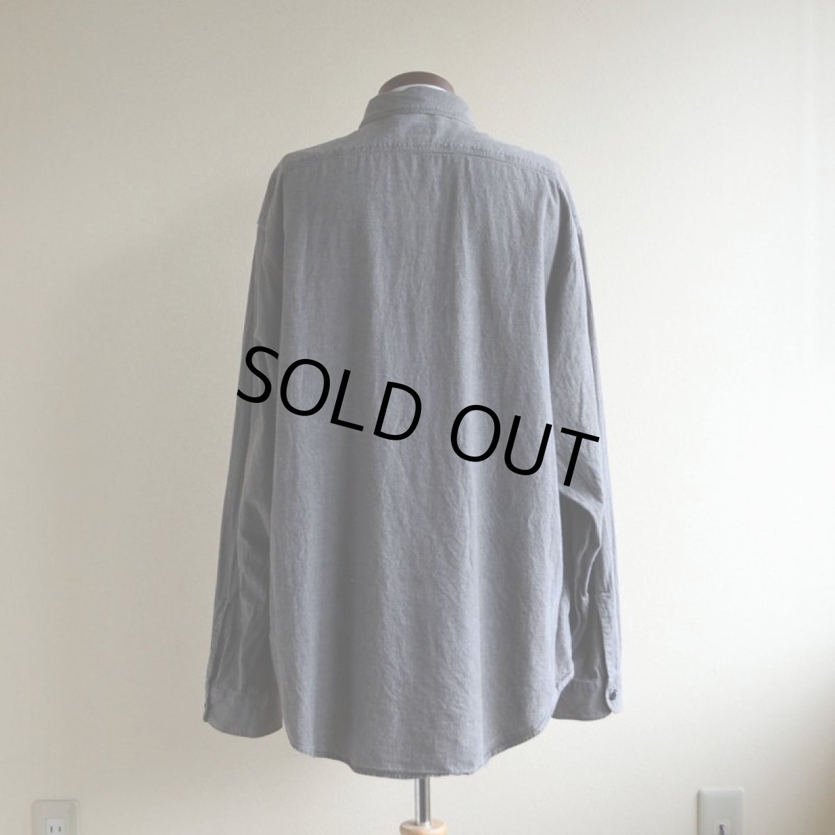 画像3: POLO JEANS Co. ブラックシャンブレーシャツ　 表記XL  (3)