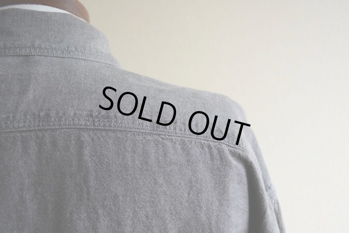 画像15: POLO JEANS Co. ブラックシャンブレーシャツ　 表記XL  (15)