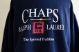 画像7: CHAPS RALPH LAUREN ロゴプリントスウェット　 表記L 