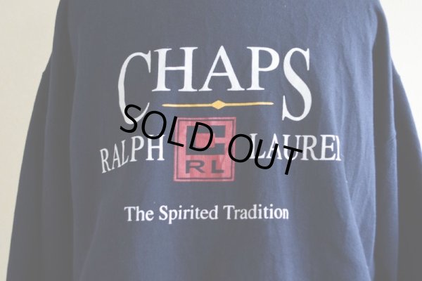 画像7: CHAPS RALPH LAUREN ロゴプリントスウェット　 表記L 