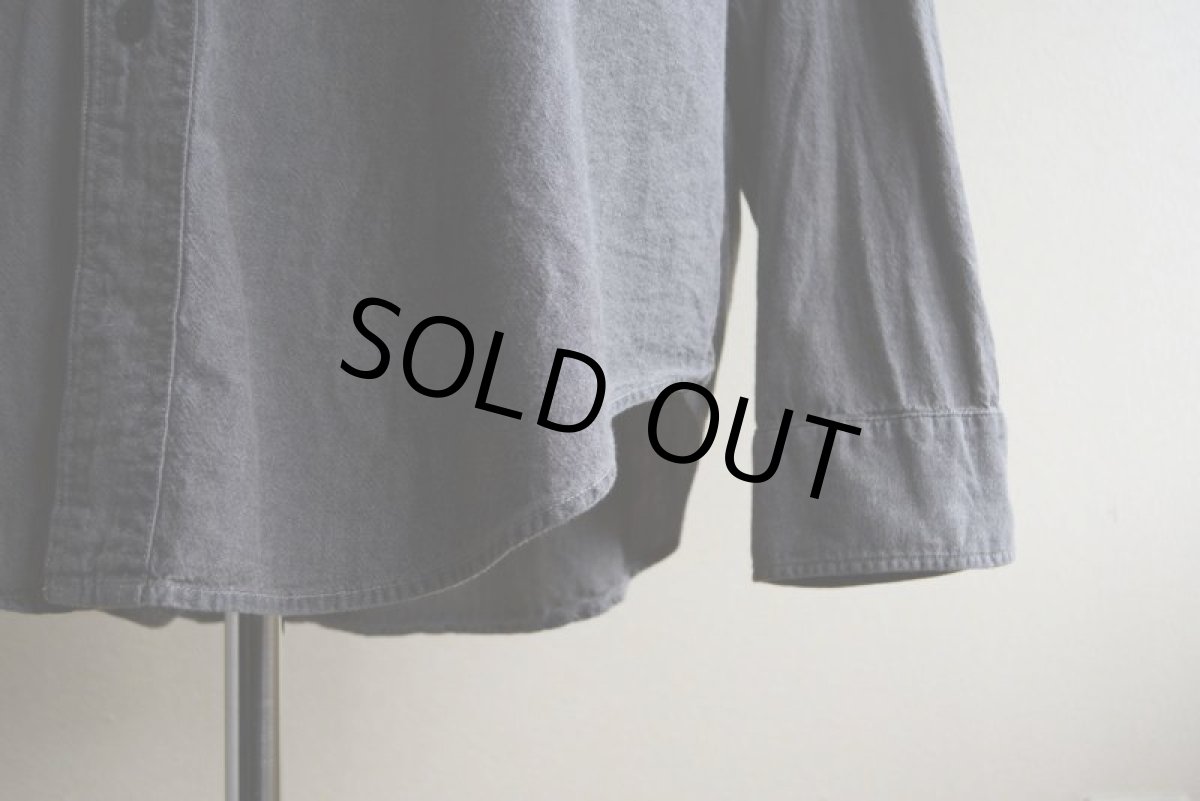 画像10: POLO JEANS Co. ブラックシャンブレーシャツ　 表記XL  (10)