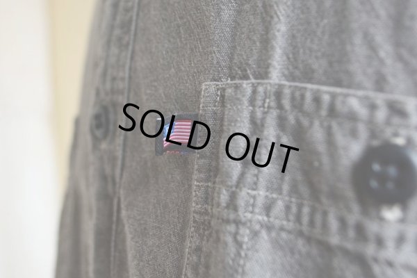 画像9: POLO JEANS Co. ブラックシャンブレーシャツ　 表記XL 