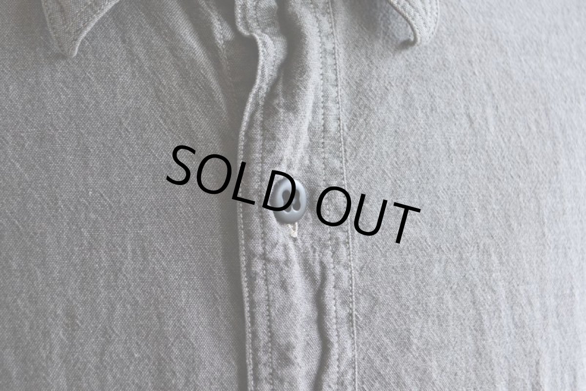 画像7: POLO JEANS Co. ブラックシャンブレーシャツ　 表記XL  (7)