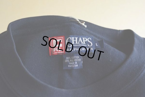 画像5: CHAPS RALPH LAUREN ロゴプリントスウェット　 表記L 