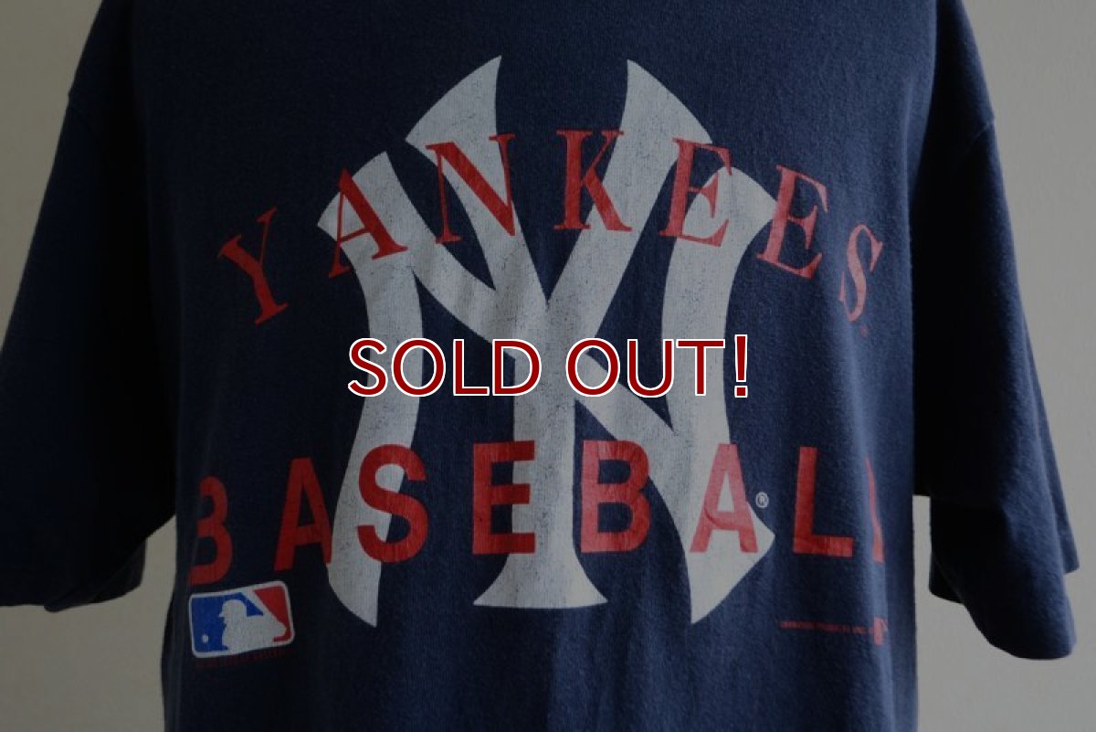画像8: 1990s Champion MLB ニューヨークヤンキースTシャツ　 表記L  (8)