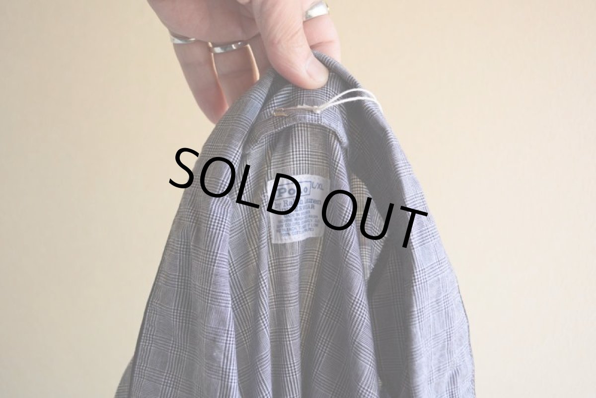 画像5: Polo by RalphLauren パジャマシャツ　 表記L/XL  (5)