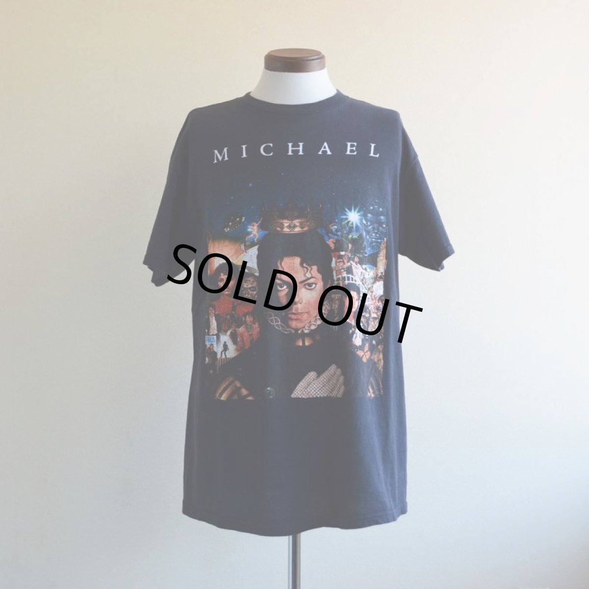 画像1: MICHAEL JACKSON Tシャツ　 実寸ML  (1)