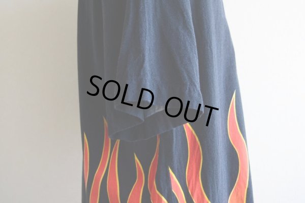 画像10: DAVID CAREY ファイヤーパターン 半袖シャツ  COTTON×RAYON  表記L