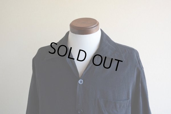 画像6: DAVID CAREY ファイヤーパターン 半袖シャツ  COTTON×RAYON  表記L